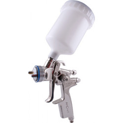 SPRAY GUN LVMP 1.4MM W/PLASTIC CUP 600CC