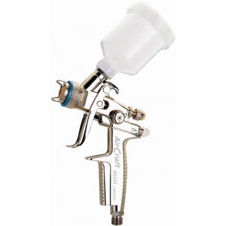 SPRAY GUN MINI TYPE 0.8MM W/PLASTIC CUP 125CC TOUCH UP