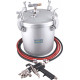 10L PAINT POT WIHT 2M HOSE AND GUN NO CUP