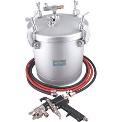 10L PAINT POT WIHT 2M HOSE AND GUN NO CUP