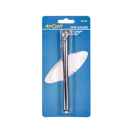 TYRE GAUGE PENCIL TYPE METAL HEAD