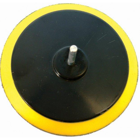 BACKING PAD VELCRO 125MM WITH 8MM SPINDLE