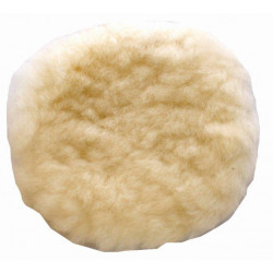 POLISHING BONNET WOOL VELCRO 125MM 5````