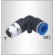 ELBOW 4MM-1/8 M PU HOSE FITTING