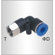 PU HOSE FITTING ELBOW 4MM-1/8 F