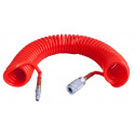 SPRIAL HOSE 7.5MX8MM W/ARO QUICK COUPLER