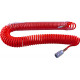 SPIRAL HOSE 15MX8MM W/ARO QUICK COUPLER