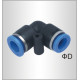 PU HOSE FITTING ELBOW 4MM