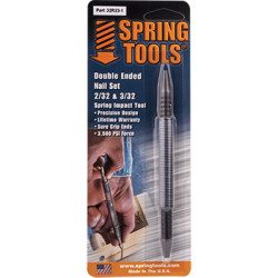 SPRING TOOL COMBINATION 2/32```` and 3/32```` NAIL SET