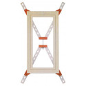 FOLDABLE FRAME CLAMP - CLAMP RANGE  MIN 127X178MM UP TO MAX 660X762MM