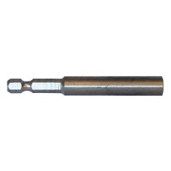 MAGNETIC BIT HOLDER 75MM BULK  SOLID ONE PIECE