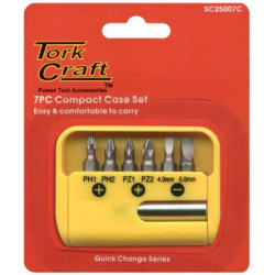 S/D INSERT BIT SET 25MM 7PCE