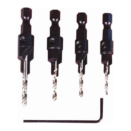 SCREW PILOT SET 5PCE CARDED