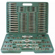 TAP and DIE SET 110 PCE - CARBON STEEL 2 - 18MM BLOW MOULD CASE