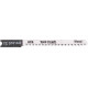 U-SHANK JIGSAW BLADE 20TPI FOR WOOD 1.4MM 2PC