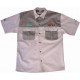 VERMONT BUSH SHIRT KHAKI X-LARGE 100% COTTON