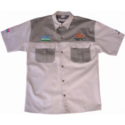 VERMONT BUSH SHIRT KHAKI X-LARGE 100% COTTON