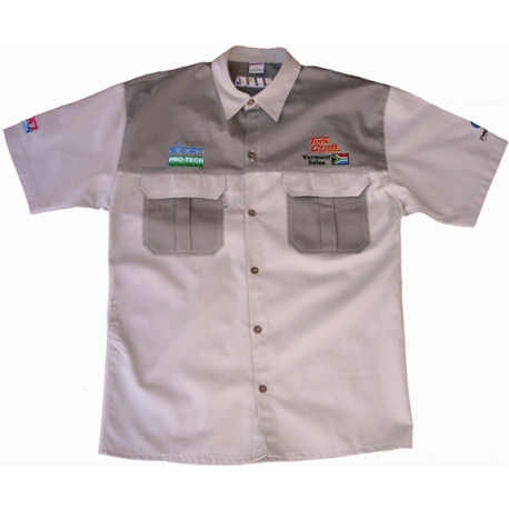 VERMONT BUSH SHIRT KHAKI X-LARGE 100% COTTON