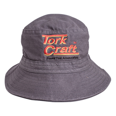 TORK CRAFT BUCKET HAT GREY ONE SIZE FITS ALL