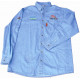 VERMONT BLUE DENIM SHIRT SMALL STONE WASHED