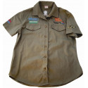 LADIES BLOUSE - OLIVE - XLARGE