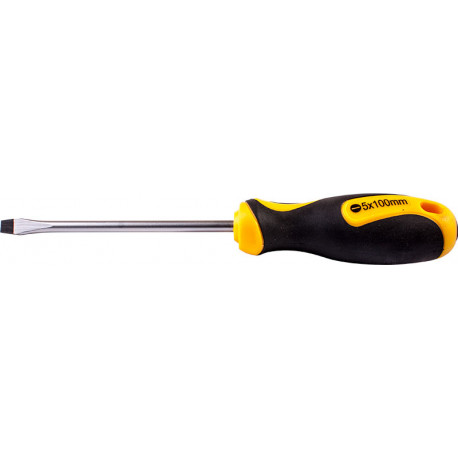 SCREWDRIVER SLOTTED 5 X 100MM