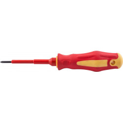 SCREWDRIVER ISULATED PHIL.NO.0 X 60MM VDE