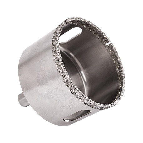 DIAMOND CORE BIT 70MM FOR TILES HEX SHANK