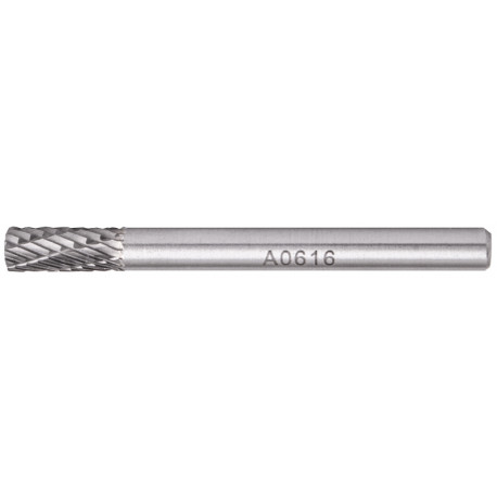 ROTARY BURR TUNGSTEN 6X16X6MM CYLINDRICAL