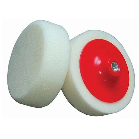 COMPOUNDING SPONGE 150MM X M14 WHITE HARD FOAM PAD