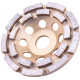 DIA. CUP WHEEL 115 X 22.23MM DBL ROW LASER WELDED