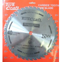 BLADE TCT 250 X 40T 16MM GENERAL PURPOSE COMBINATION