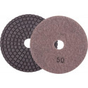 100MM DIAMOND WET POLISHING PAD 50 GRIT GREY