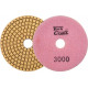 100MM DIAMOND WET POLISHING PAD 3000 GRIT PINK