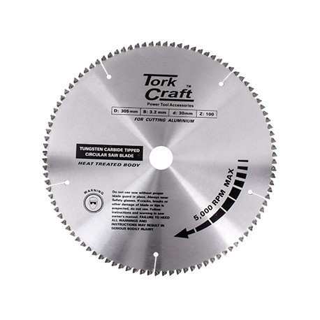 BLADE TCT EURO TIP ALUM 305 X 100T 30MM PROFESSIONAL