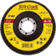 FLAP DISC 115MM 15 DEG.ANGLE 40GRIT A/O