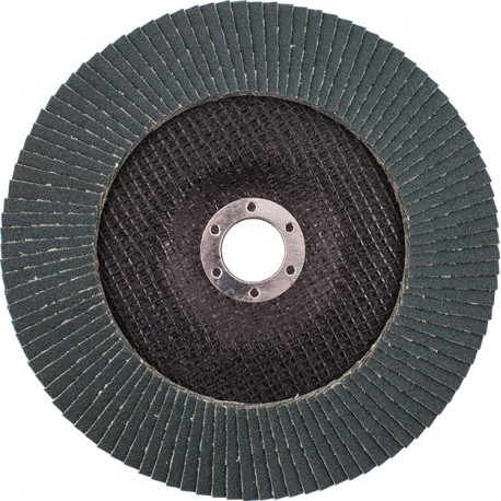 FLAP DISC ZIRCONIUM 180MM 40GRIT ANGLED