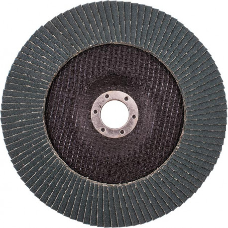 FLAP DISC ZIRCONIUM 180MM 80GRIT ANGLED