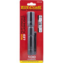 TORCH LED ALUM. 100LM BLK USE 2 X AA BATTERIES TORK CRAFT