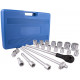 SOCKET SET 20PC 3/4```` DRIVE 6PT 19 - 50MM IN BLOW MOULD CASE