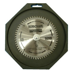 BLADE CONTRACTOR ALUM 160 X 60T 20/16 CIRCULAR SAW TCT