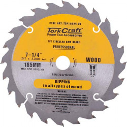 BLADE CONTRACTOR 185 X 24T 20-16MM CIRCULAR SAW TCT