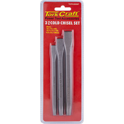 TORK CRAFT COLD CHISEL 3PC