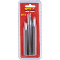 TORK CRAFT CENTER PUNCH SET 3PC