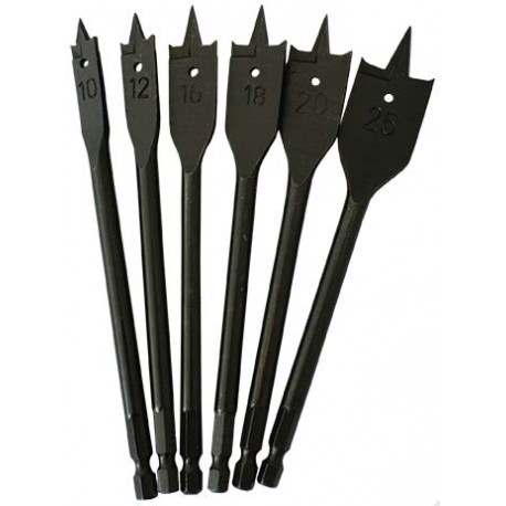 SPADE BIT PRO SERIES 6 PCE SET