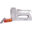 STAPLE GUN HEAVY DUTY WITH 100PC 1.2MMX8MM T50 STAPLES