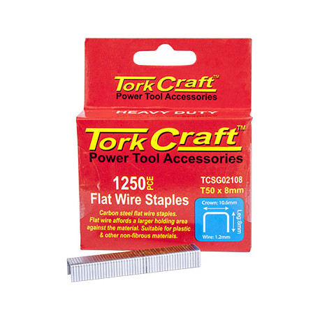 STAPLE T50X8MMX1250PC HEAVY DUTY