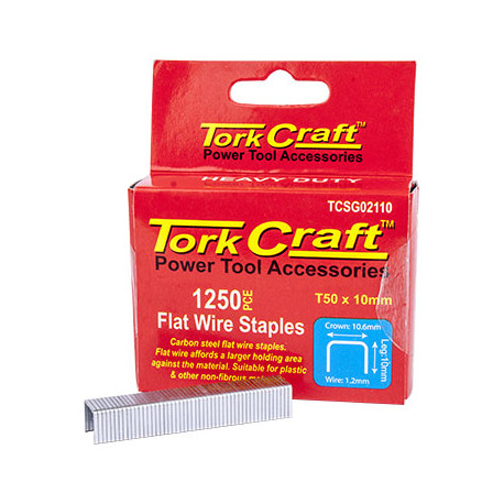 STAPLE T50X10MMX1250PC HEAVY DUTY