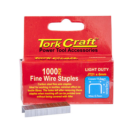 STAPLE JT21X6MMX1000PC LIGHT DUTY