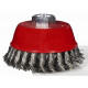 WIRE CUP BRUSH TWISTED 100MMXM14 BLISTER